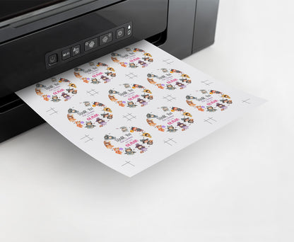 Halloween  favor Tags | Halloween Thank you Tags - 115Q
