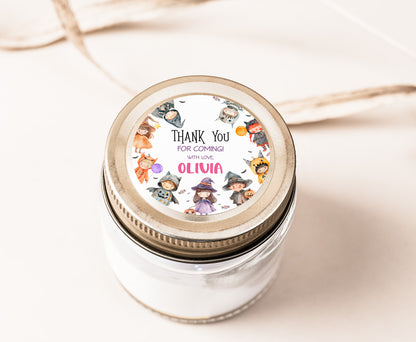 Halloween  favor Tags | Halloween Thank you Tags - 115Q