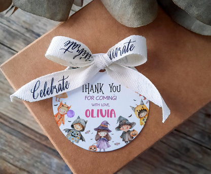Halloween  favor Tags | Halloween Thank you Tags - 115Q