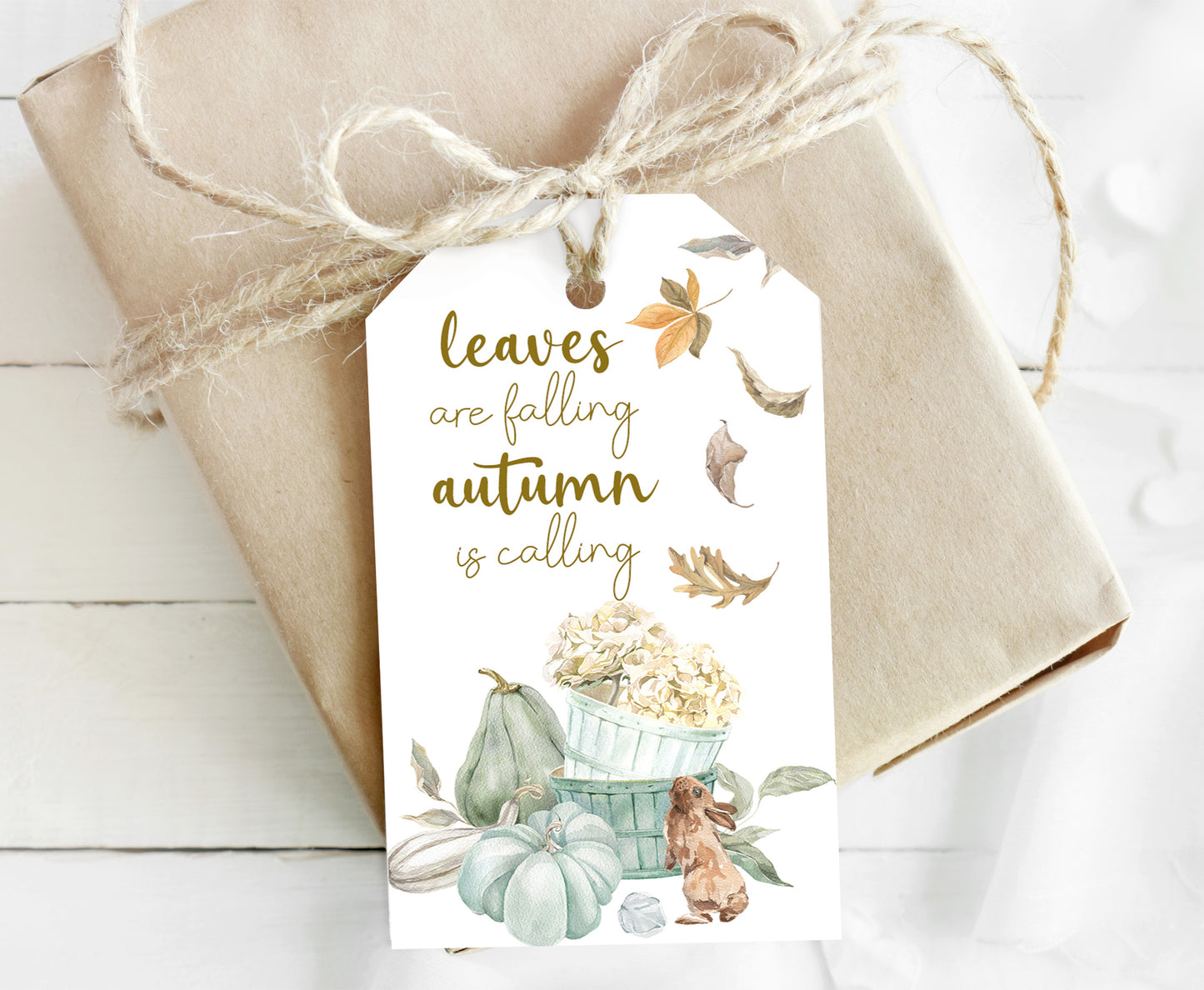 Autumn Tags | Fall Favor Tags - 30