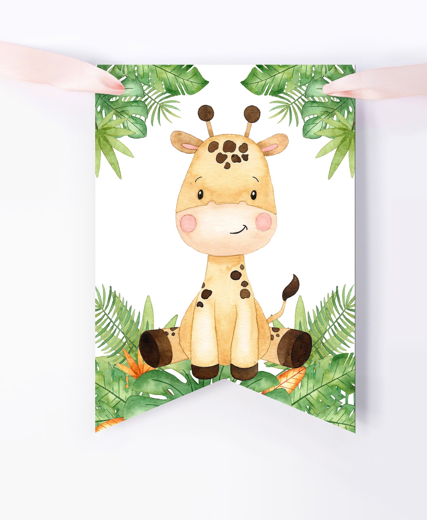 Safari Animals Banner | Jungle Theme Printable Party Decorations - 35E