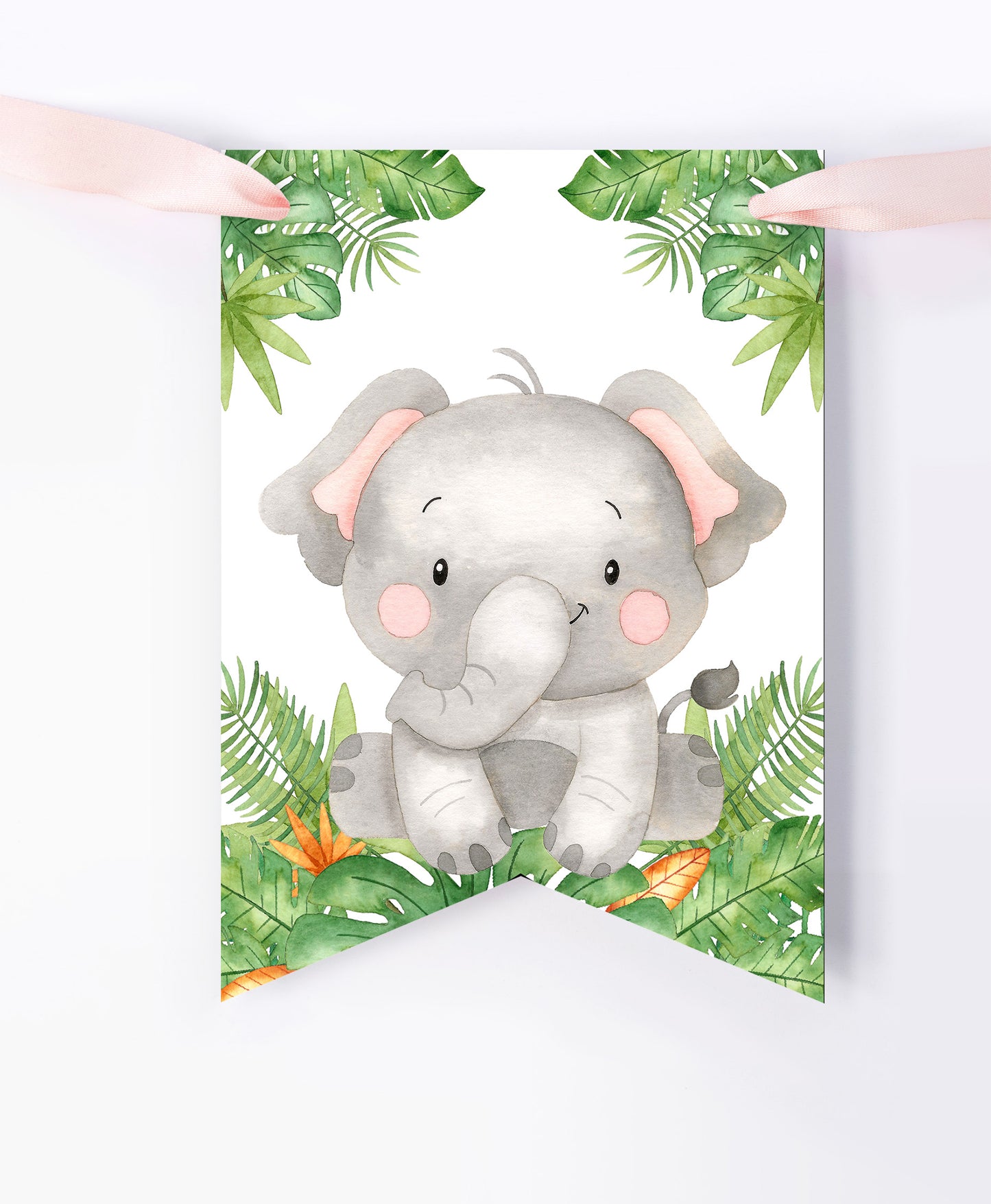 Safari Animals Banner | Jungle Theme Printable Party Decorations - 35E