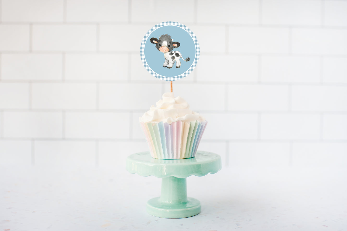 Farm Cupcake Toppers | Farm Theme Party Cupcake Picks - 11C2