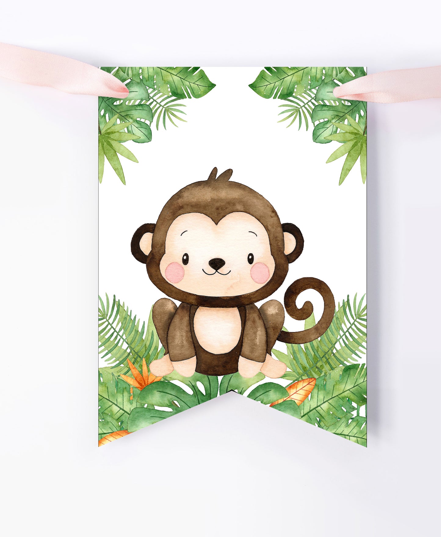 Safari Animals Banner | Jungle Theme Printable Party Decorations - 35E