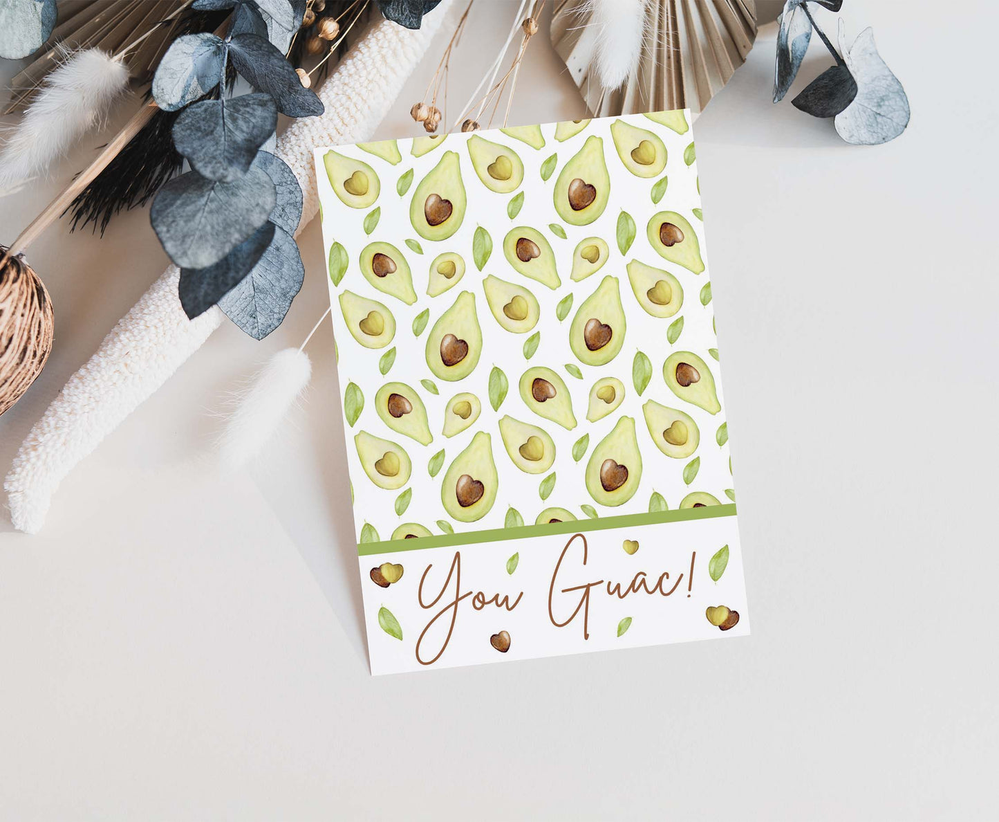 You Guac Cookie Card | Valentines Printable Cards - 119