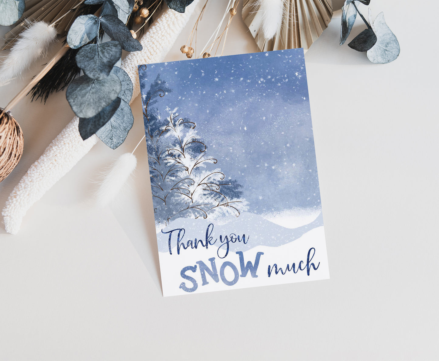 Thank you cookie Card | Christmas Printable Cards - 112