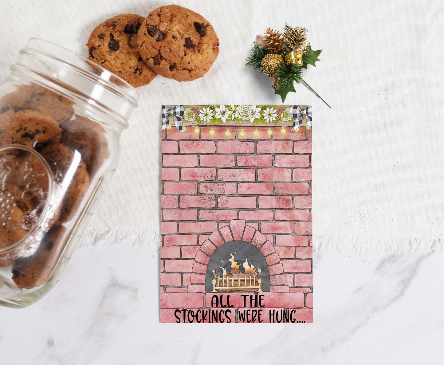 Winter cookie Card | Christmas Printable Cards - 112