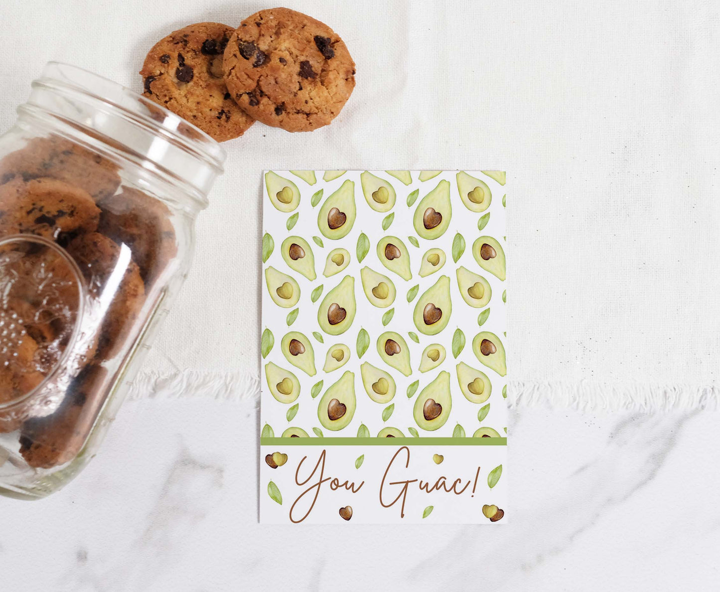 You Guac Cookie Card | Valentines Printable Cards - 119