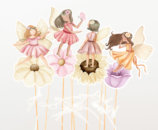 Fairy Centerpieces, Fairy Party Table Decorations - 10A