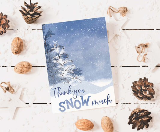 Thank you cookie Card | Christmas Printable Cards - 112