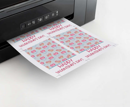 Happy Valentine's Day Cookie Card | Valentines Printable Cards - 119