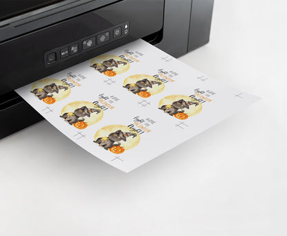 A Little light for Halloween night Tags | Halloween Favor Tags - 115