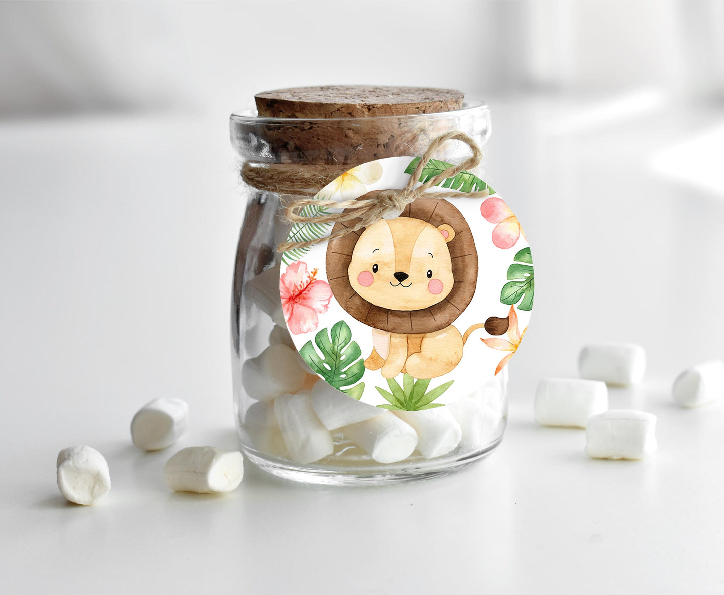 Girl Safari Cupcake Toppers | Jungle Themed Party Decorations - 35E