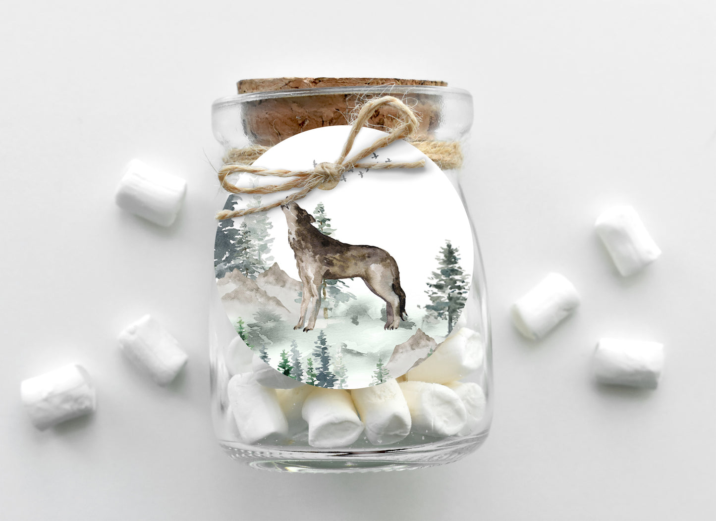 Woodland Animals Cupcake Toppers | Forest Themed Party Cupcake Picks - 47H