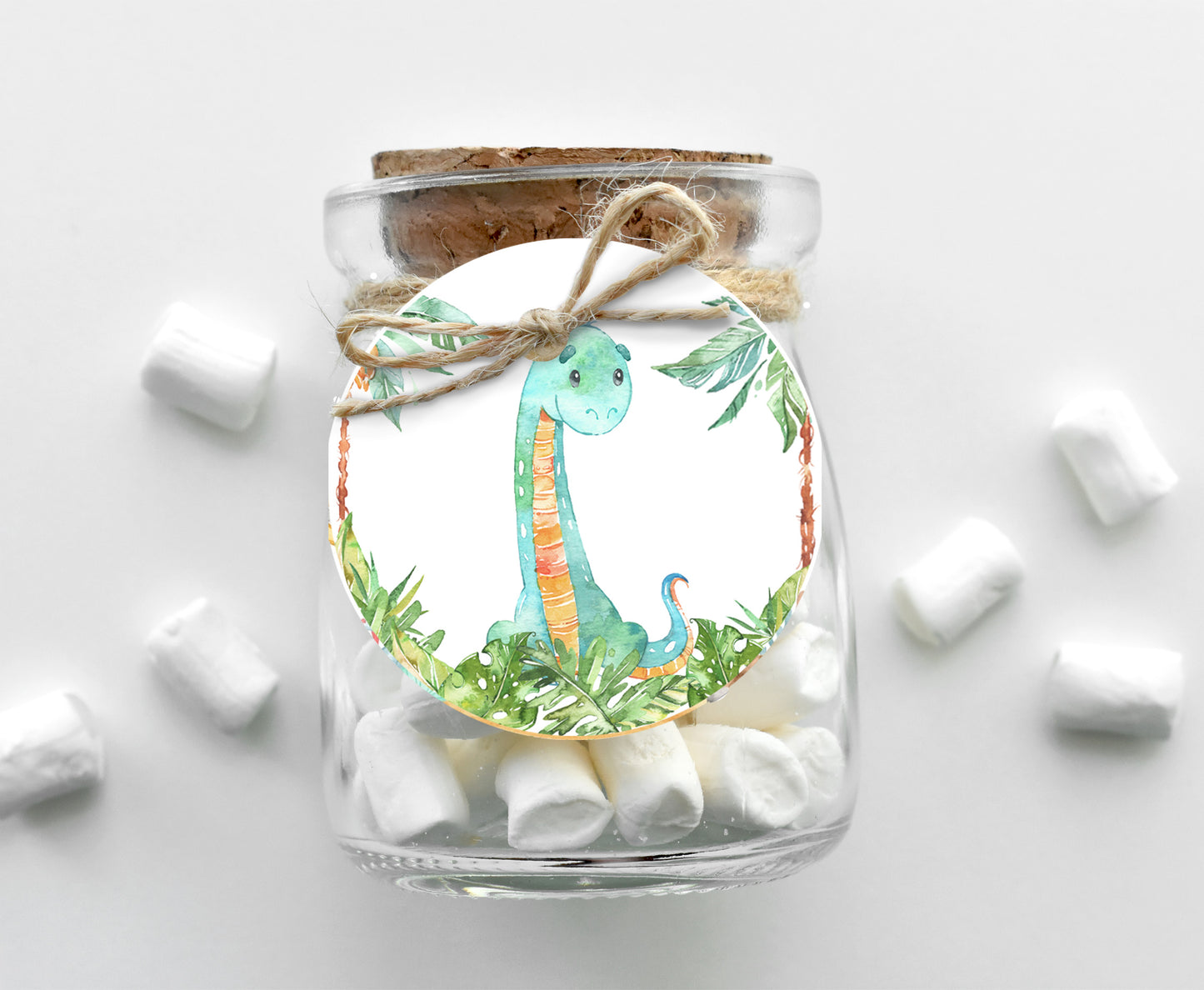 Dinosaur Cupcake Toppers | Dinosaur Themed Cupcake Picks - 08A