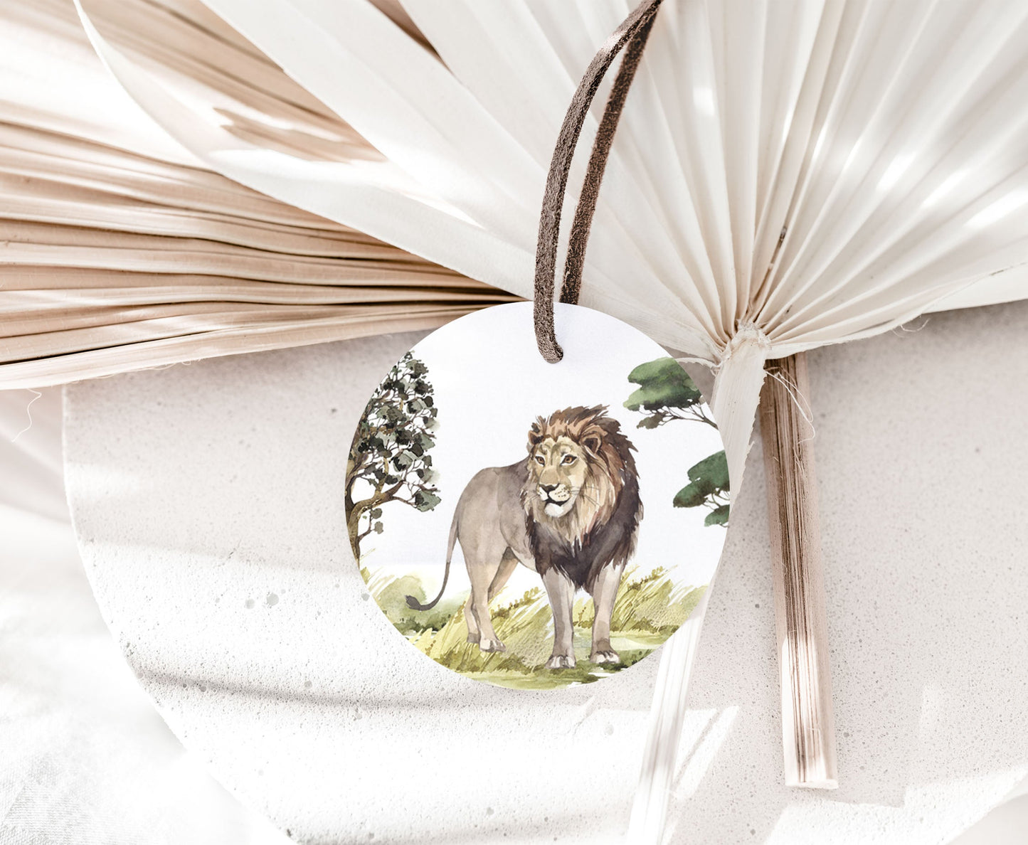 Wild One Safari Cupcake Toppers | Safari first Birthday Cupcake Picks - 35I
