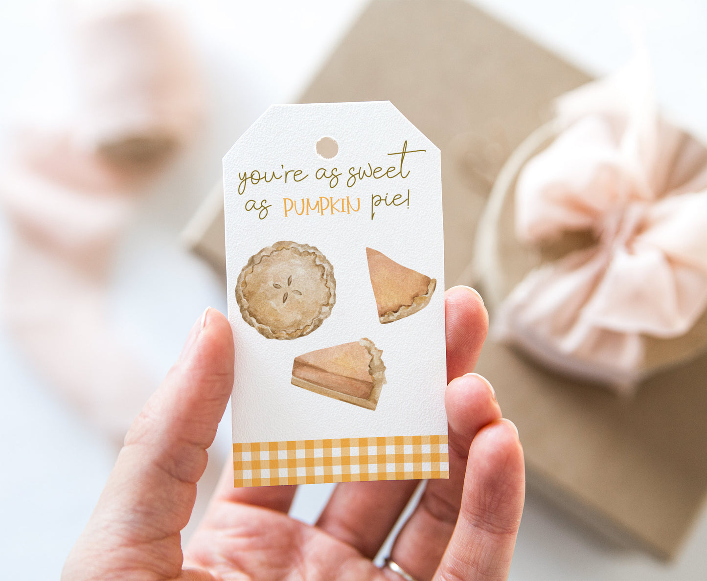 Pumpkin Tags | Fall Favor Tags - 30