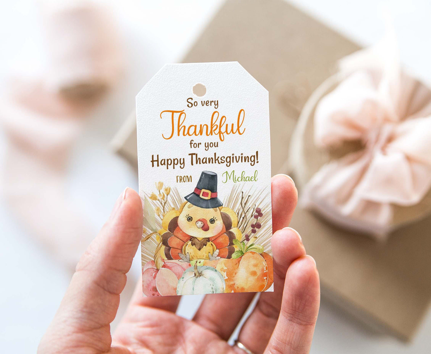 So very Thankful for you Tags | Happy Thanksgiving Tags- 118