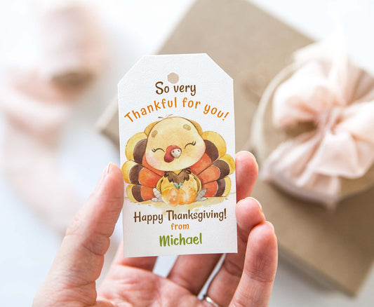 So very Thankful for you Tag | Thanksgiving Thank you Tags - 118
