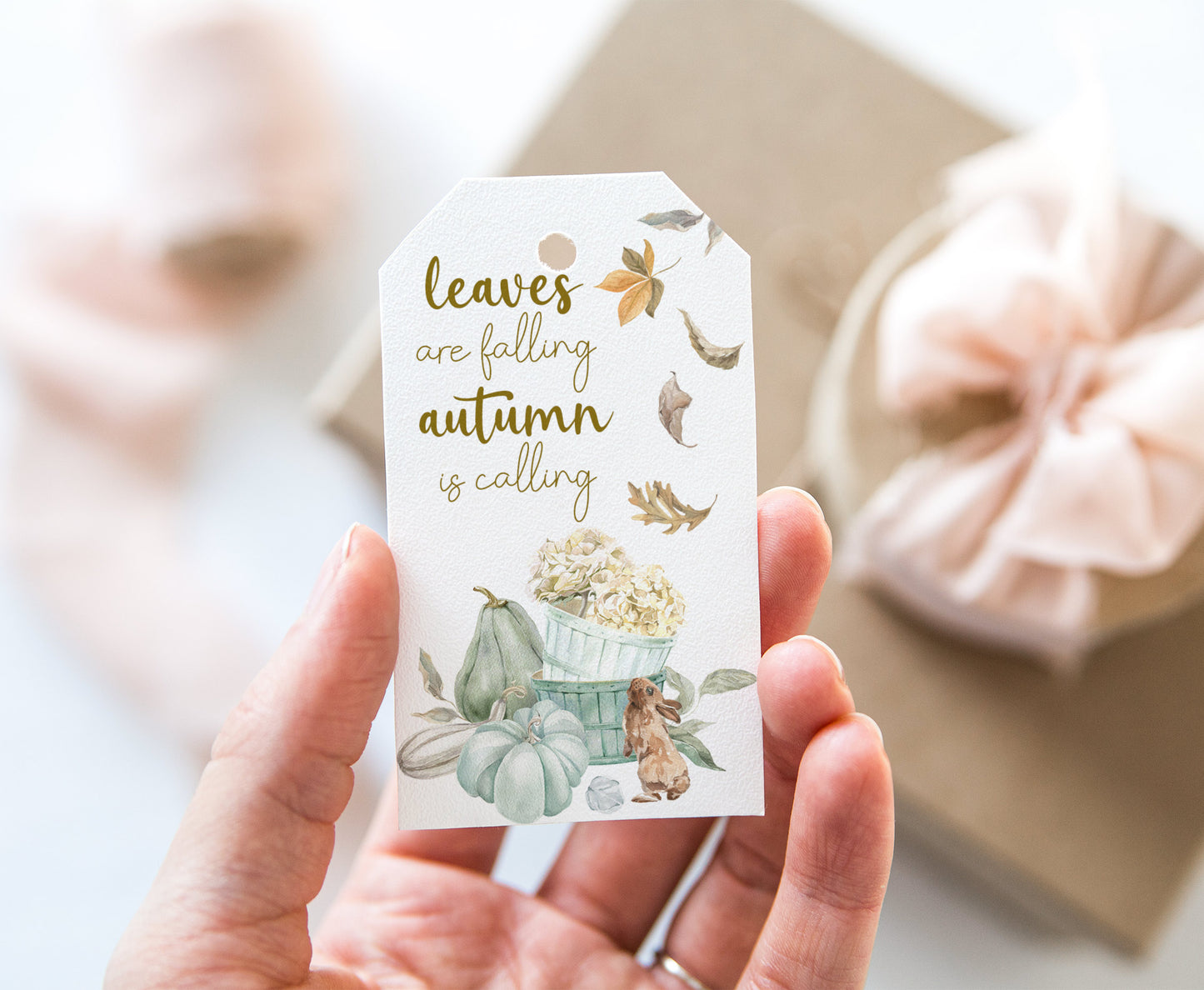 Autumn Tags | Fall Favor Tags - 30