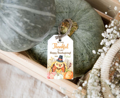 So very Thankful for you Tags | Happy Thanksgiving Tags- 118