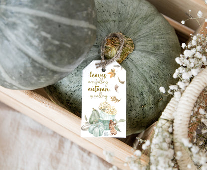 Autumn Tags | Fall Favor Tags - 30