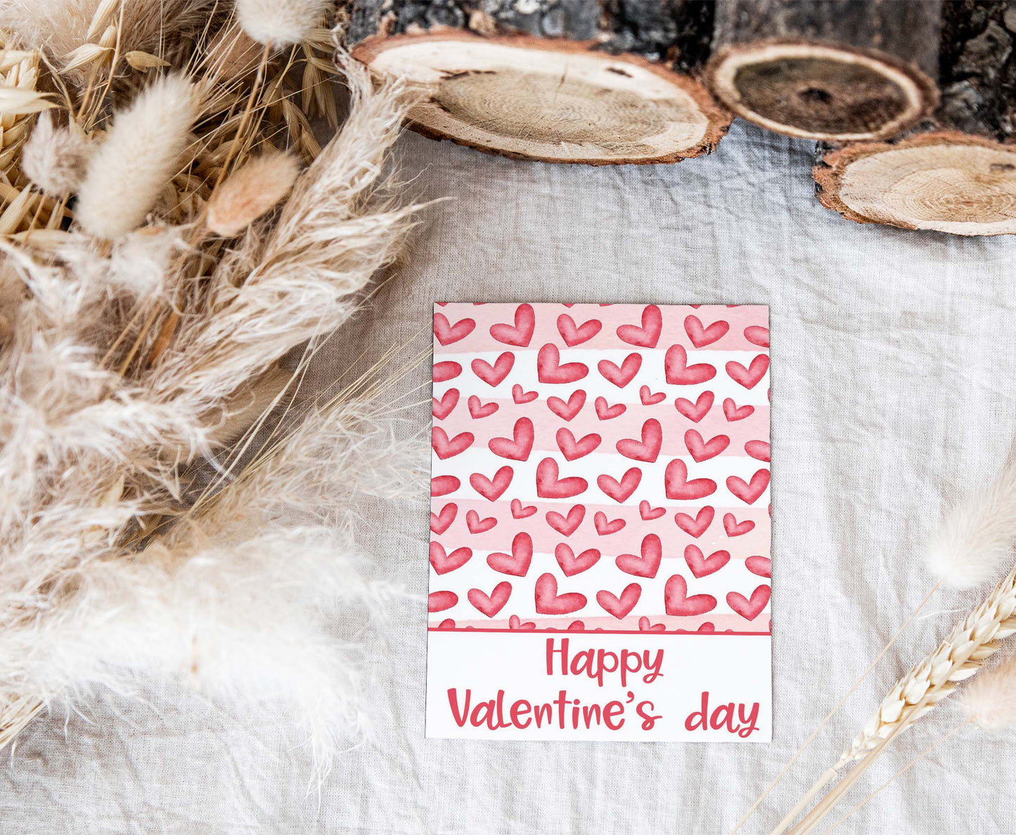 Happy Valentine's Day Cookie Card | Valentines Printable Cards - 119