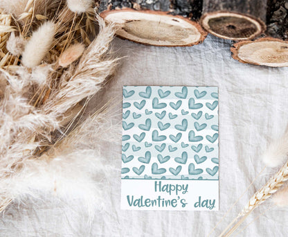Happy Valentine's Day Cookie Card | Valentines Printable Cards - 119