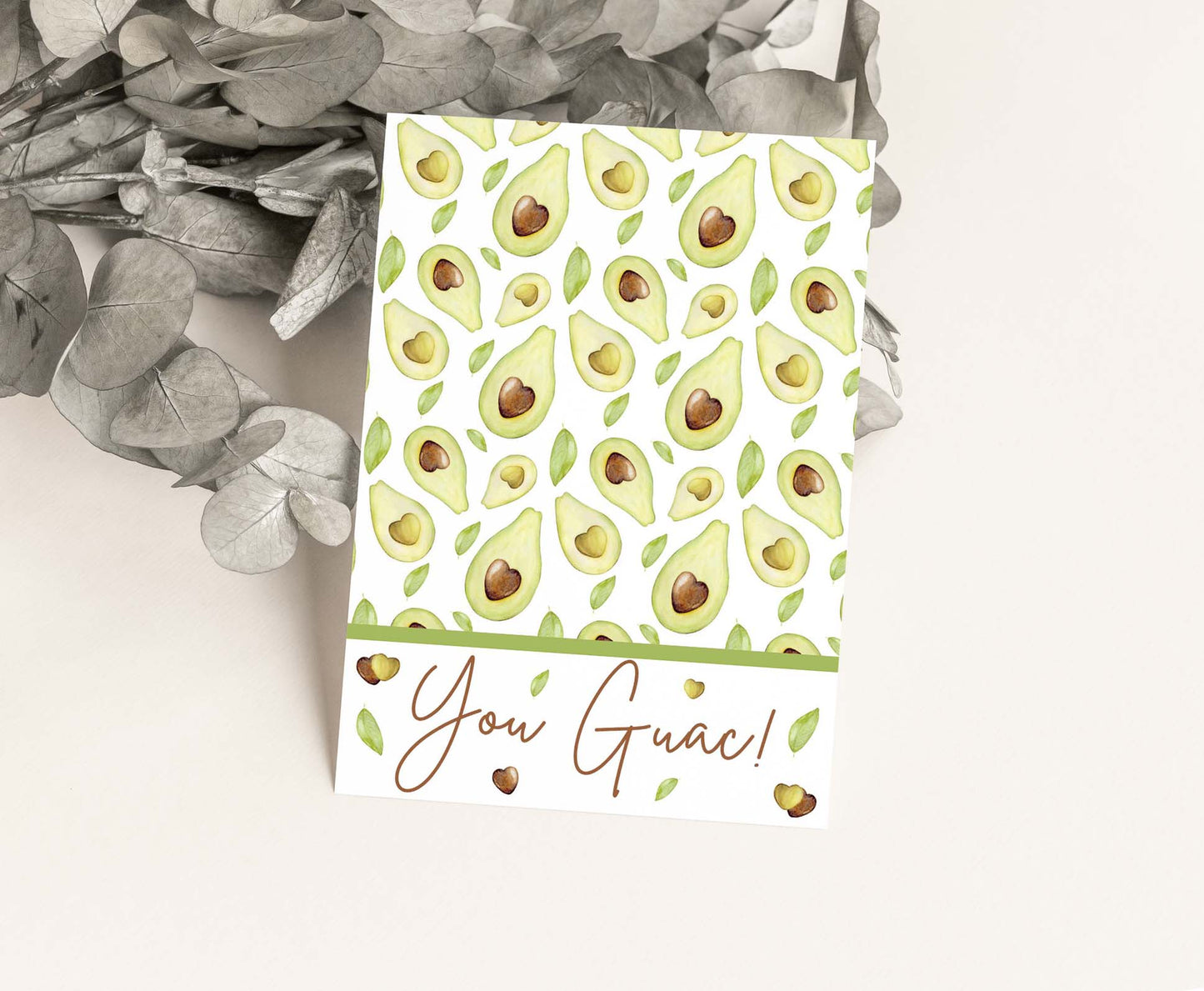 You Guac Cookie Card | Valentines Printable Cards - 119